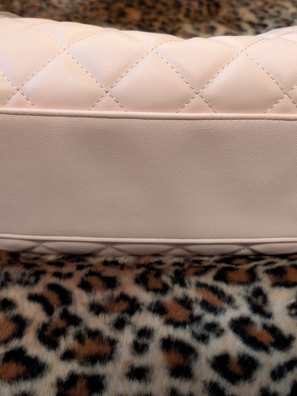Juicy Couture Quilted Pink Chain-Handle Shoulder Bag